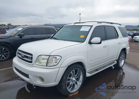 2002 Toyota Sequoia Limited V8 from USA, damaged, VIN 5TDZT38A92S082064